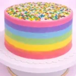 Rainbow Rings Cake 1Kg