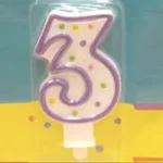 Candle Number 3