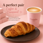 Butter Croissant With Coffee