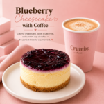 Blueberry Cheese R. Pastry with Coffee