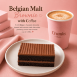Belgian Malt Brownie with Coffee