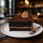 Ferrero Rocher Cake Slice