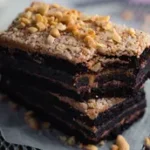 Peanut Butter Stack Brownie – Box Of 3