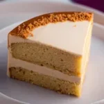 Creamy Lotus Cake Slice