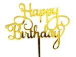 Cake Topper – Happy Birthday