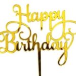 Cake Topper – Happy Birthday