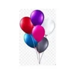 Pack of 6 Balloons (Assorted Colours)